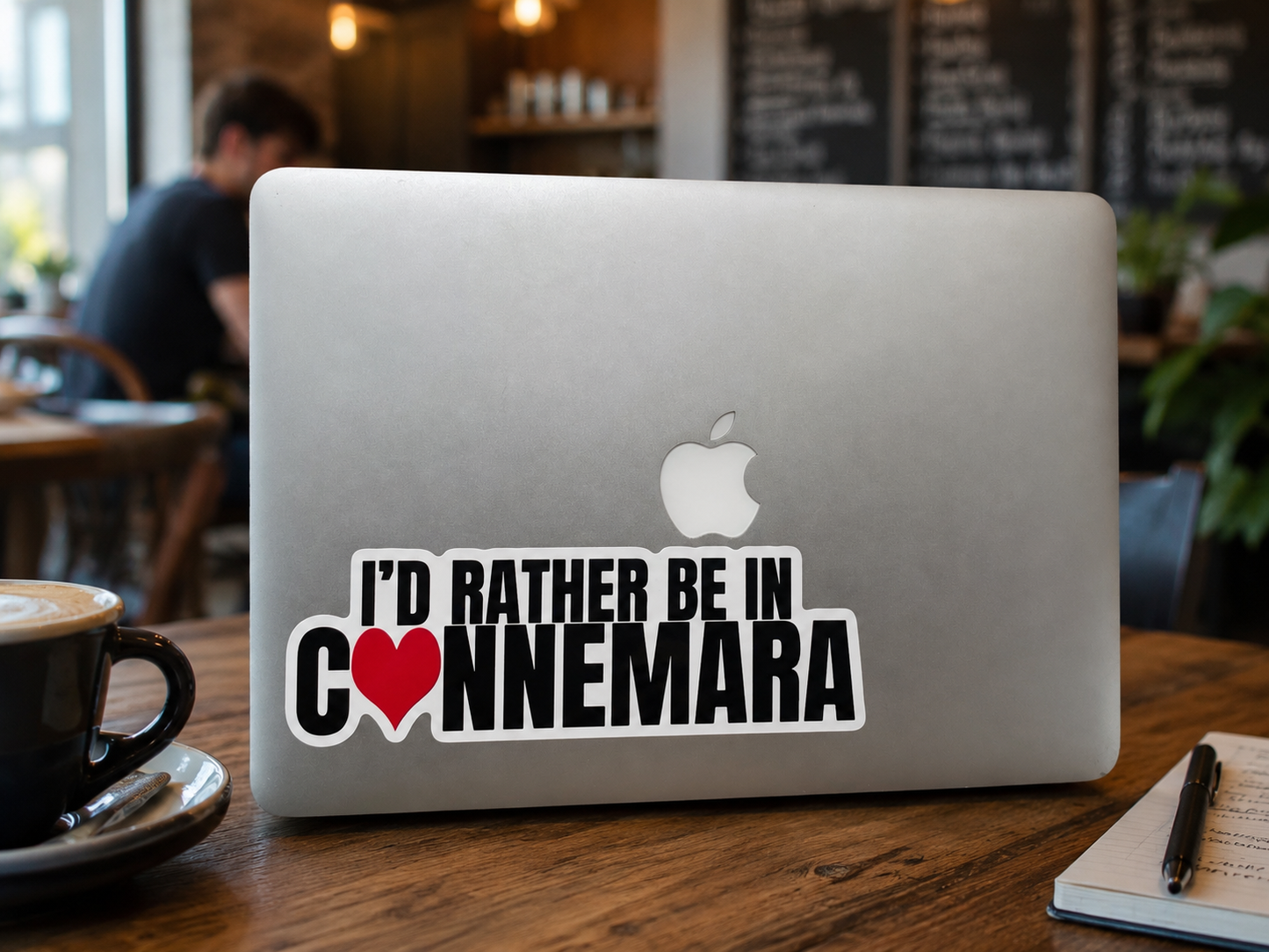 Id rather be in Connemara bumper sticker