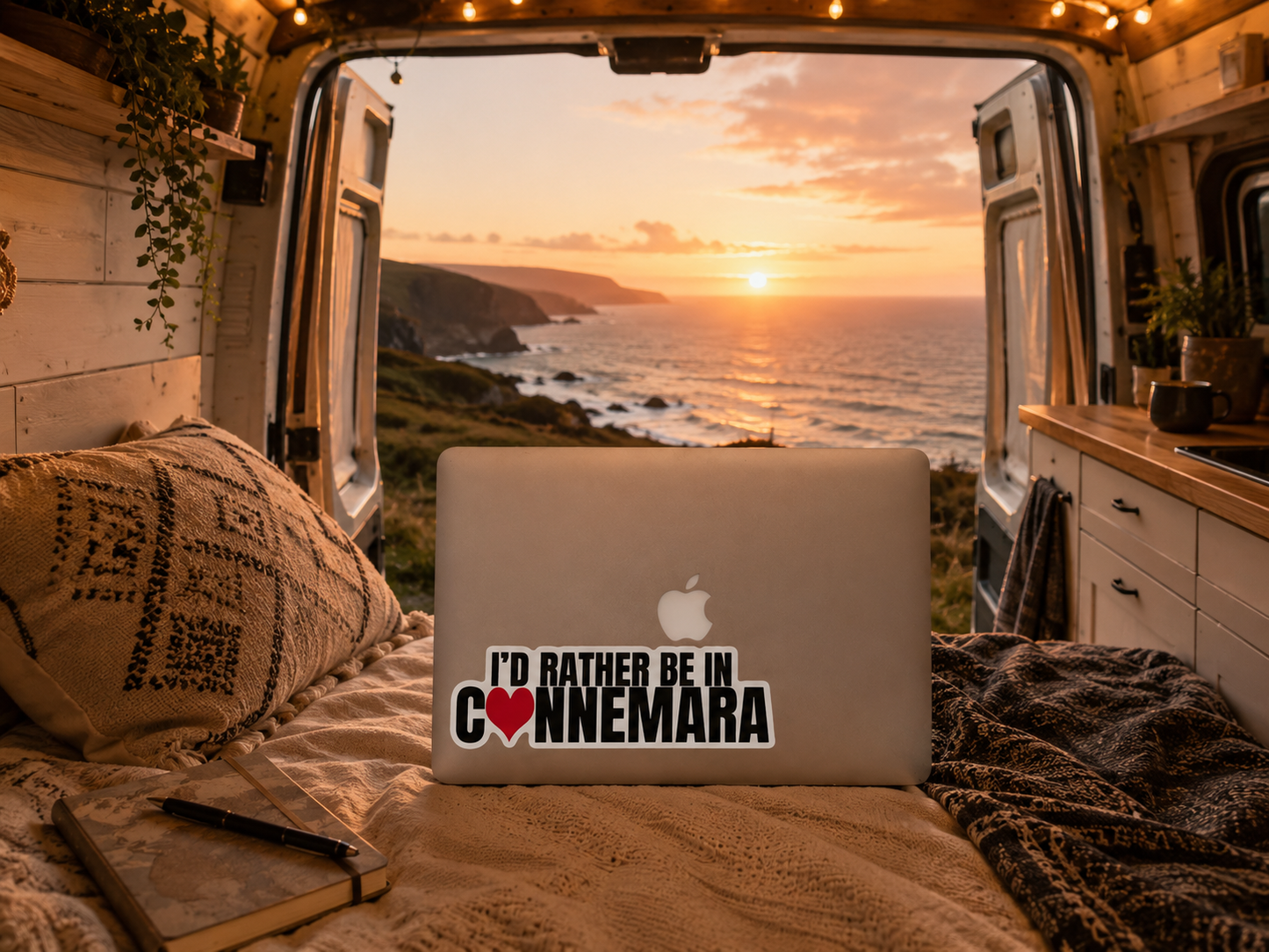 Id rather be in Connemara bumper sticker