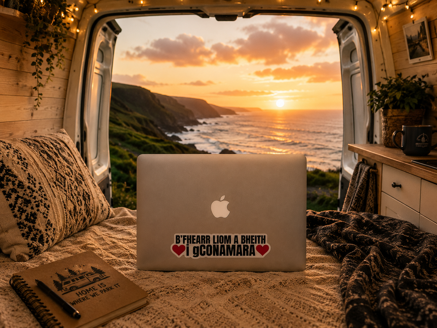 B’fhearr liom a bheith i gConamara bumper sticker