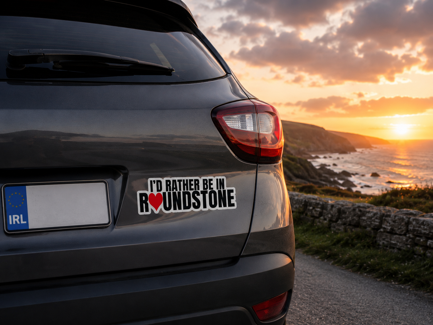 Id rather be in Roundstone bumper sticker