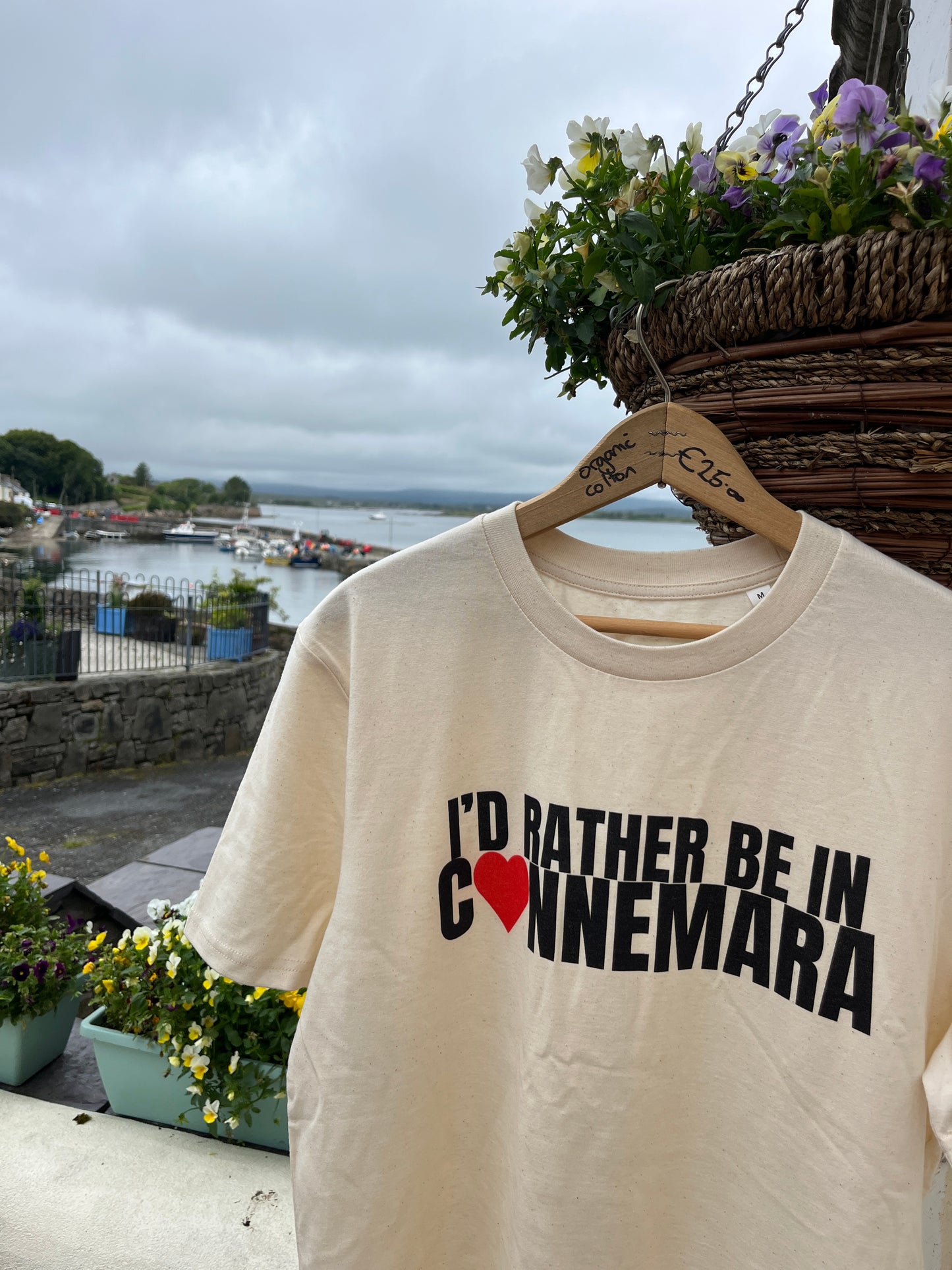 I'd Rather Be In Connemara Off white T-Shirt