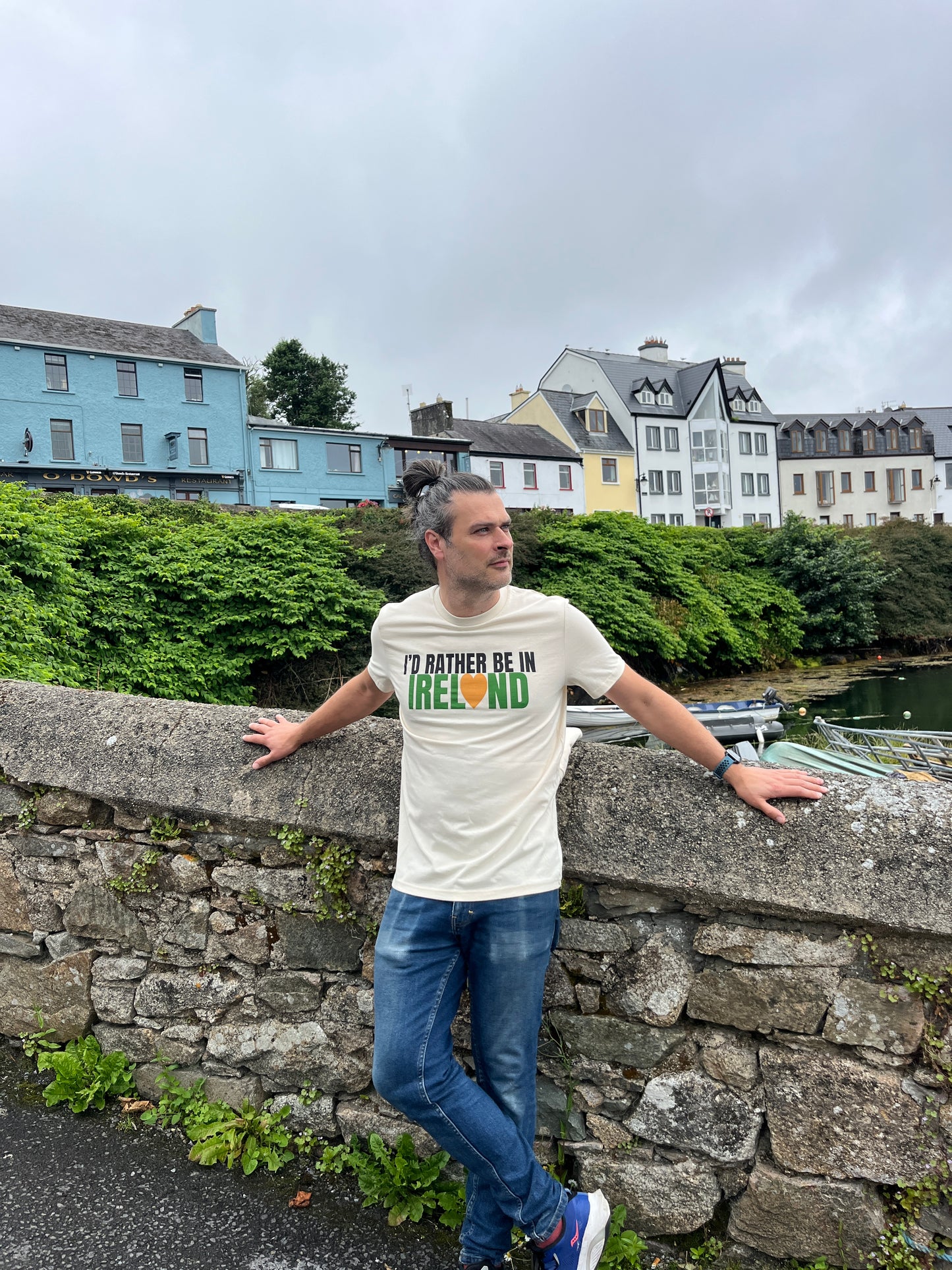 I'd Rather Be In Ireland Off White T-Shirt