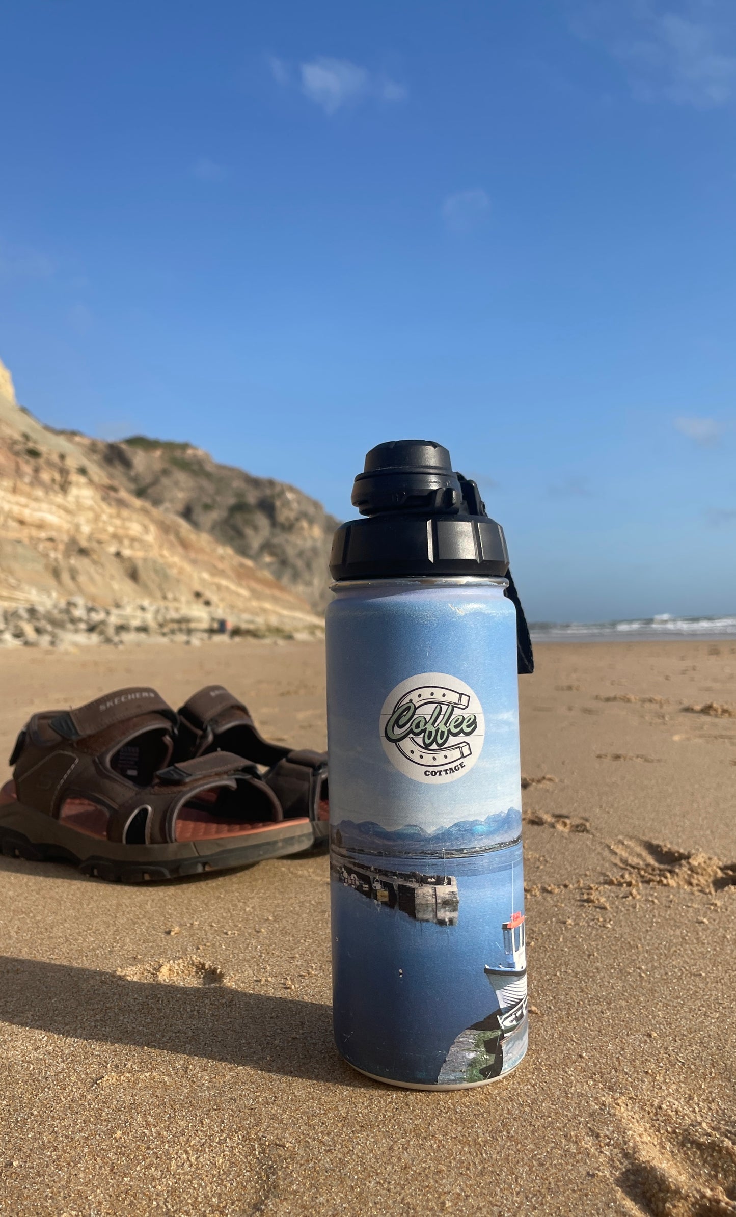 Coffee Cottage Insulated Water Bottle