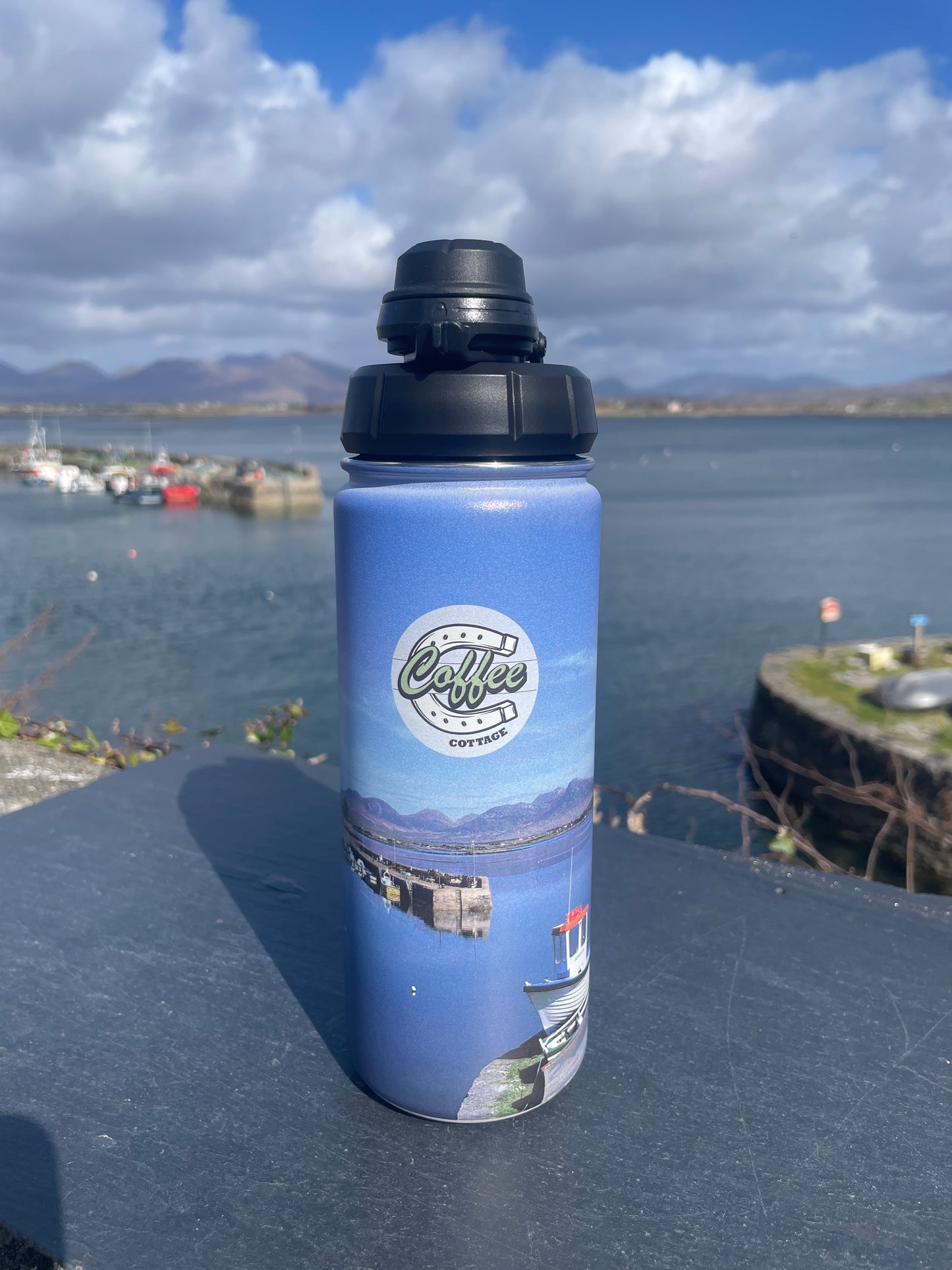 Coffee Cottage Insulated Water Bottle