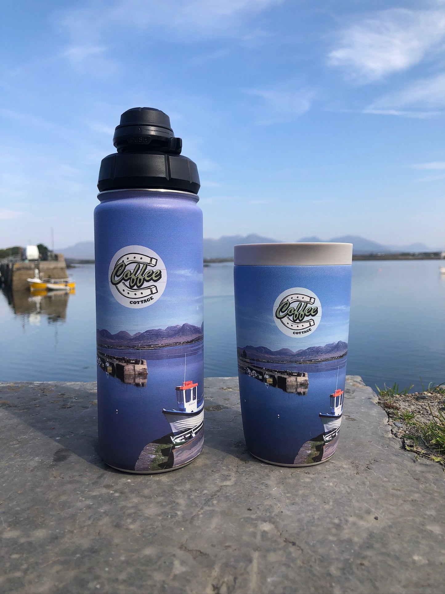 Coffee Cottage Insulated Travel Mug