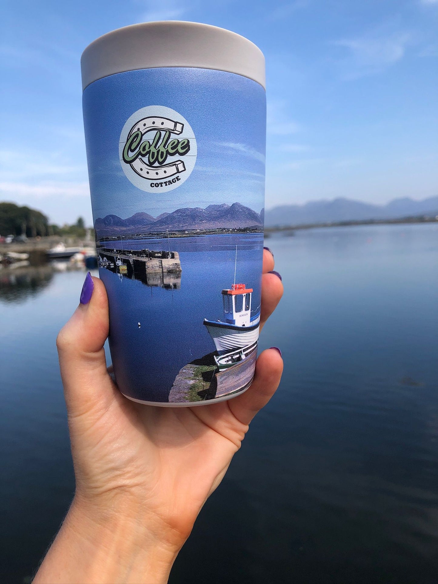 Coffee Cottage Insulated Travel Mug